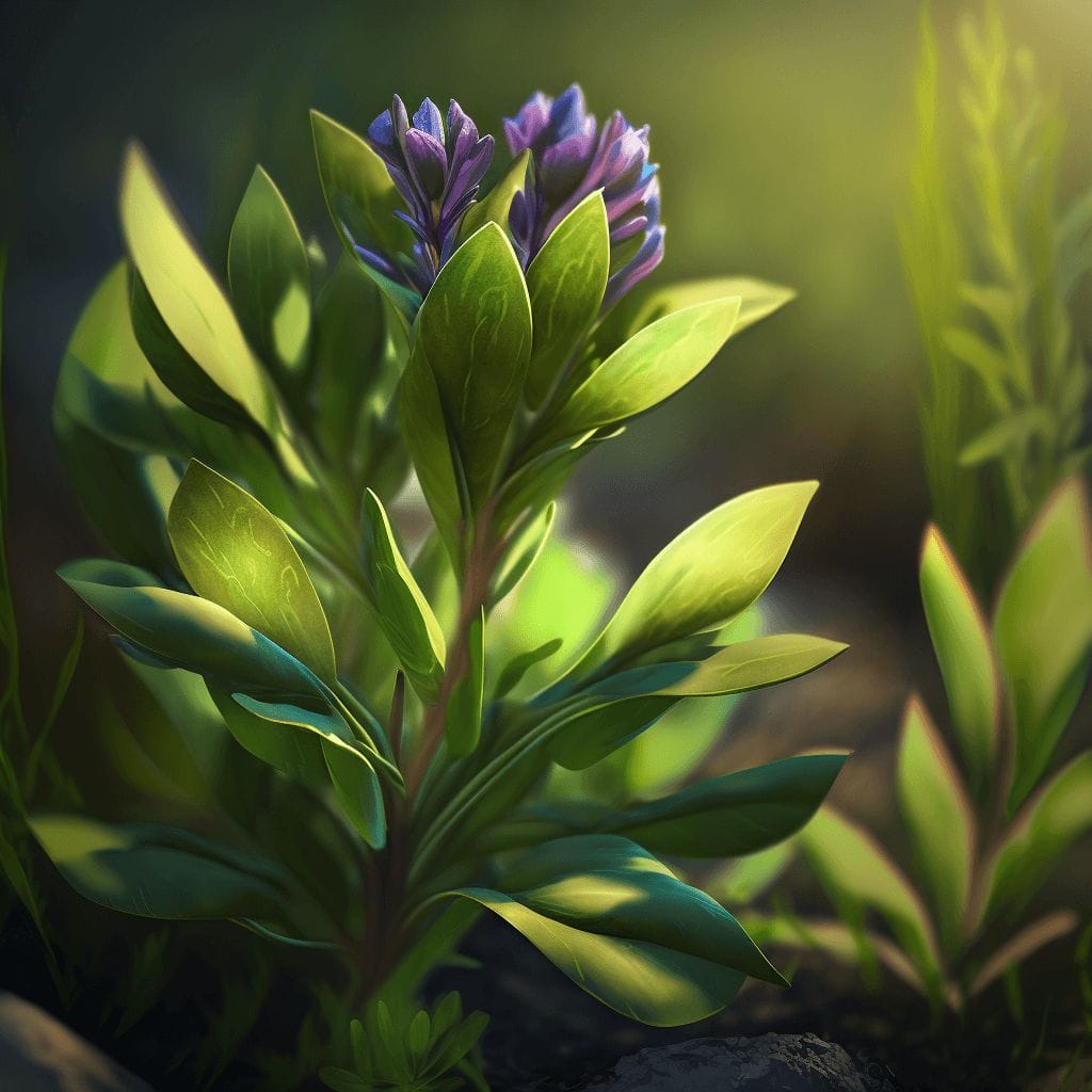 goryczka wąskolistna Gentiana pneumonanthe rośliny dzikie kwiaty niebieskie