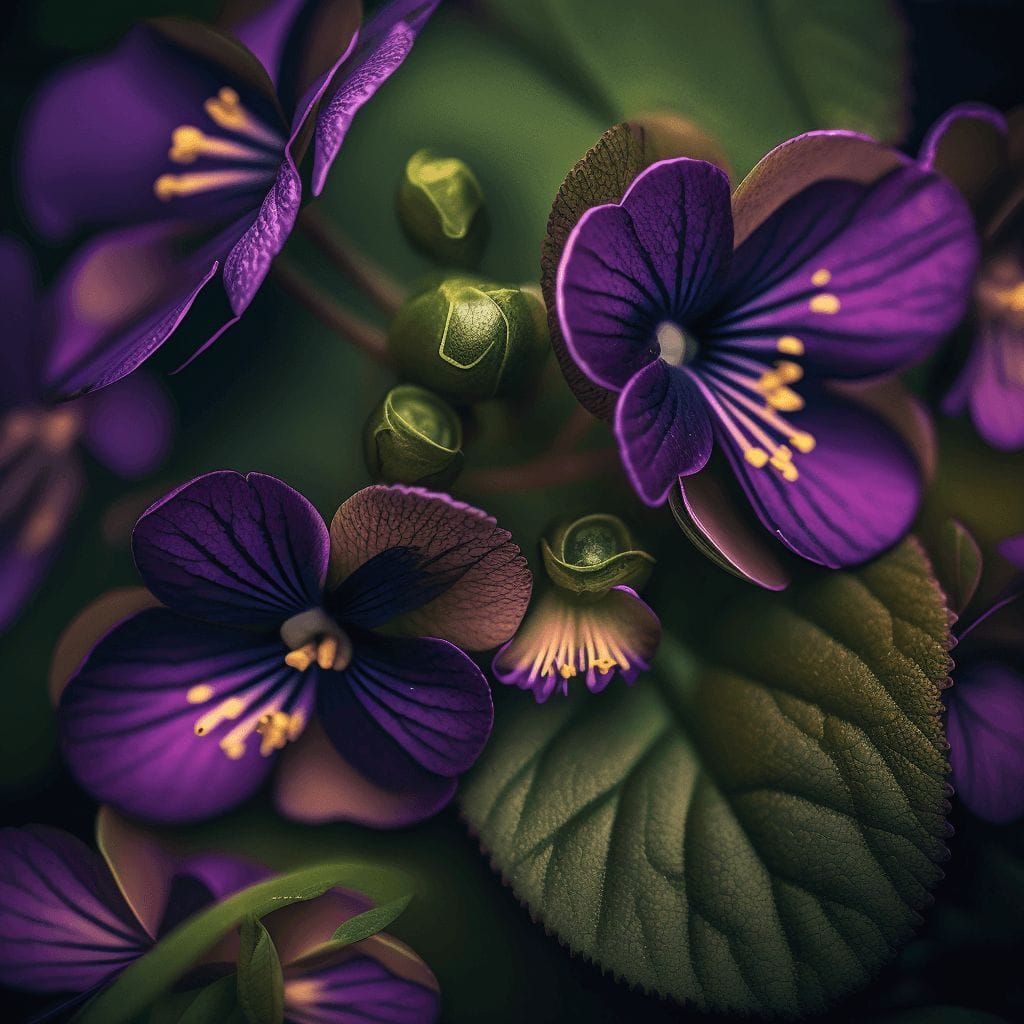 fiołek wonny Viola odorata rośliny do ogrodu kwiaty wiosenne