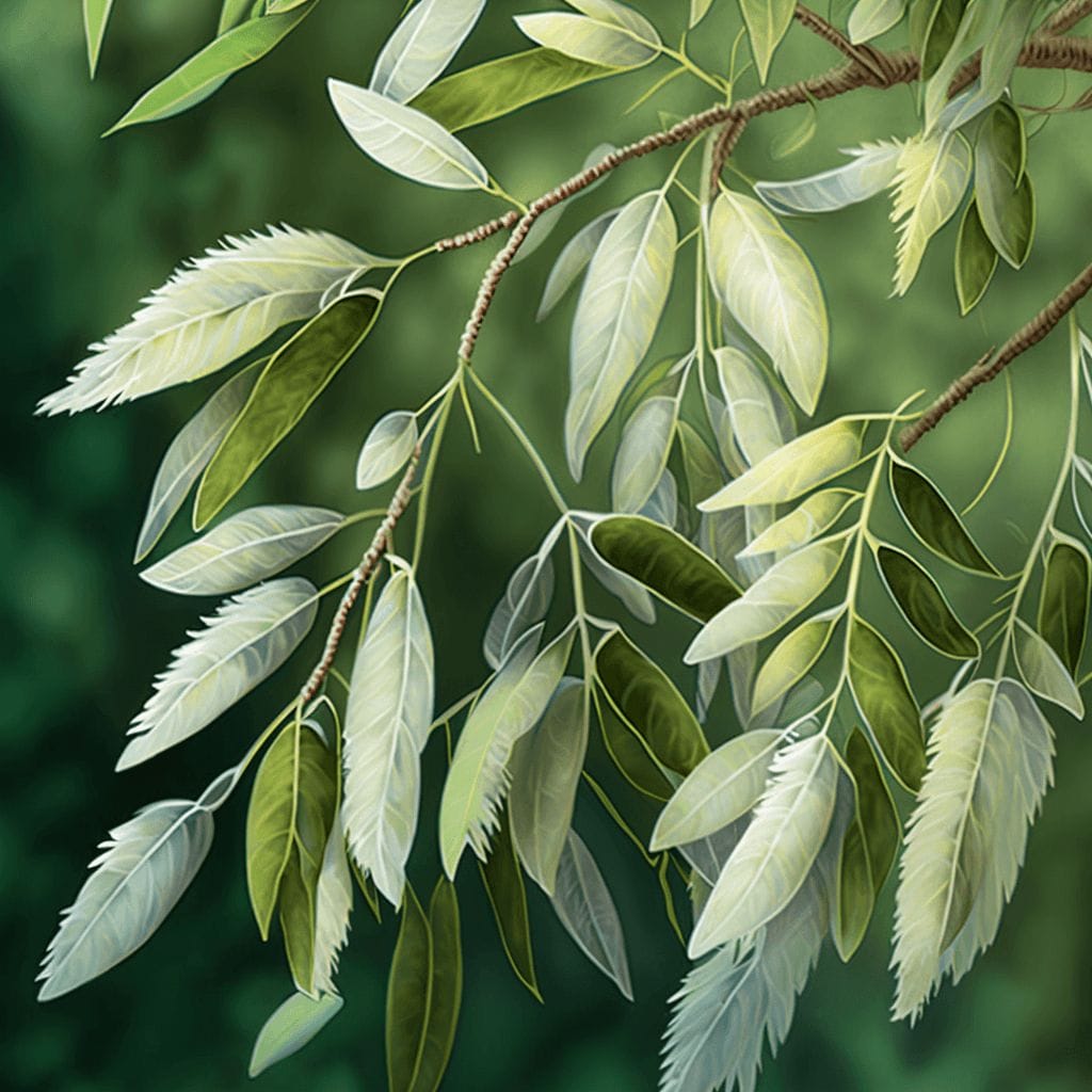 wierzba biała Salix alba drzewo ziołolecznictwo