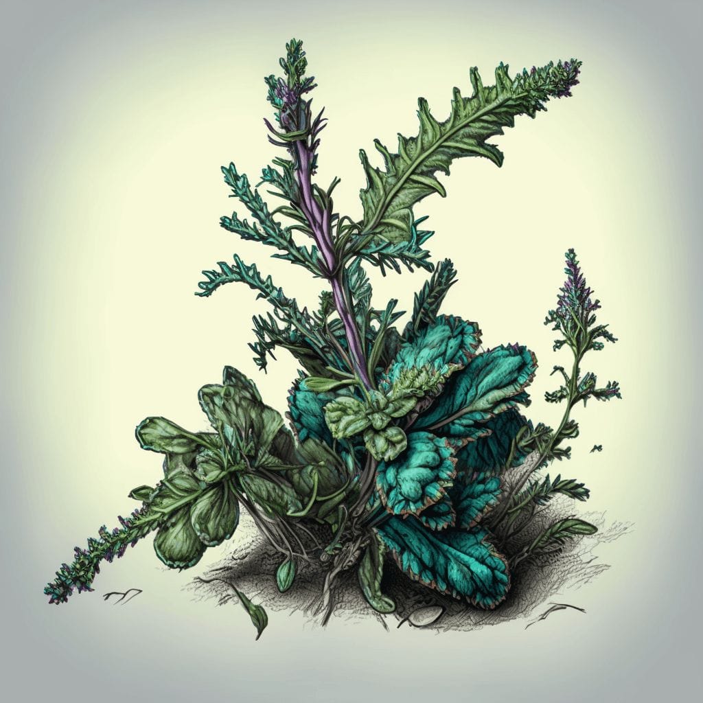 ożanka czosnkowa Teucrium scordium zioła na sprzedaż ziołolecznictwo