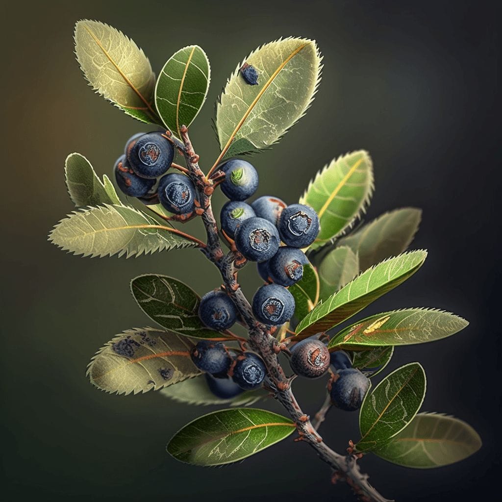 śliwa tarnina Prunus spinosa owoce tarniny właściwości tarniny