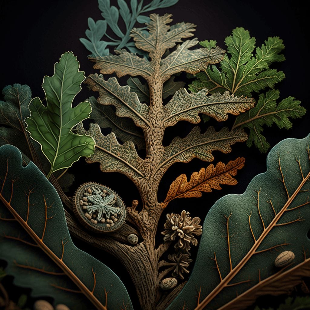 dąb szypułkowy Quercus robur drzewa liściaste drewno dębowe